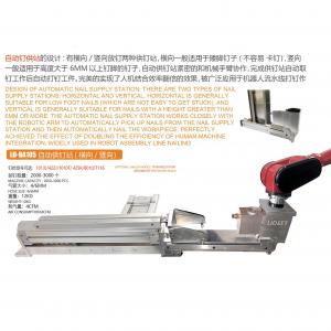 Horizontal/Vertical Large Capacity Automatic Nailing Station Automatic Nailing Equipment