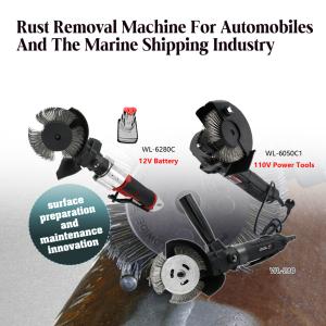 Rust Removal Machine For Automobiles And The Marine Shipping Industry
